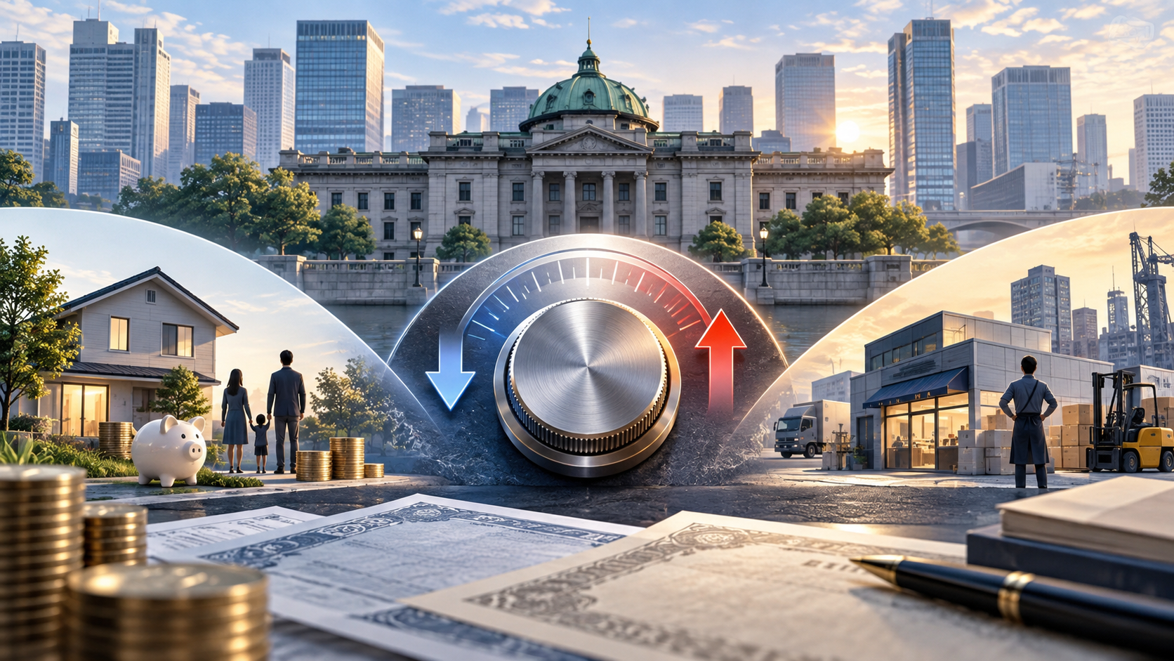 日銀7月会合の議事要旨 1.25%案と利上げペースの行方、家計への影響を整理【2026年9月28日】