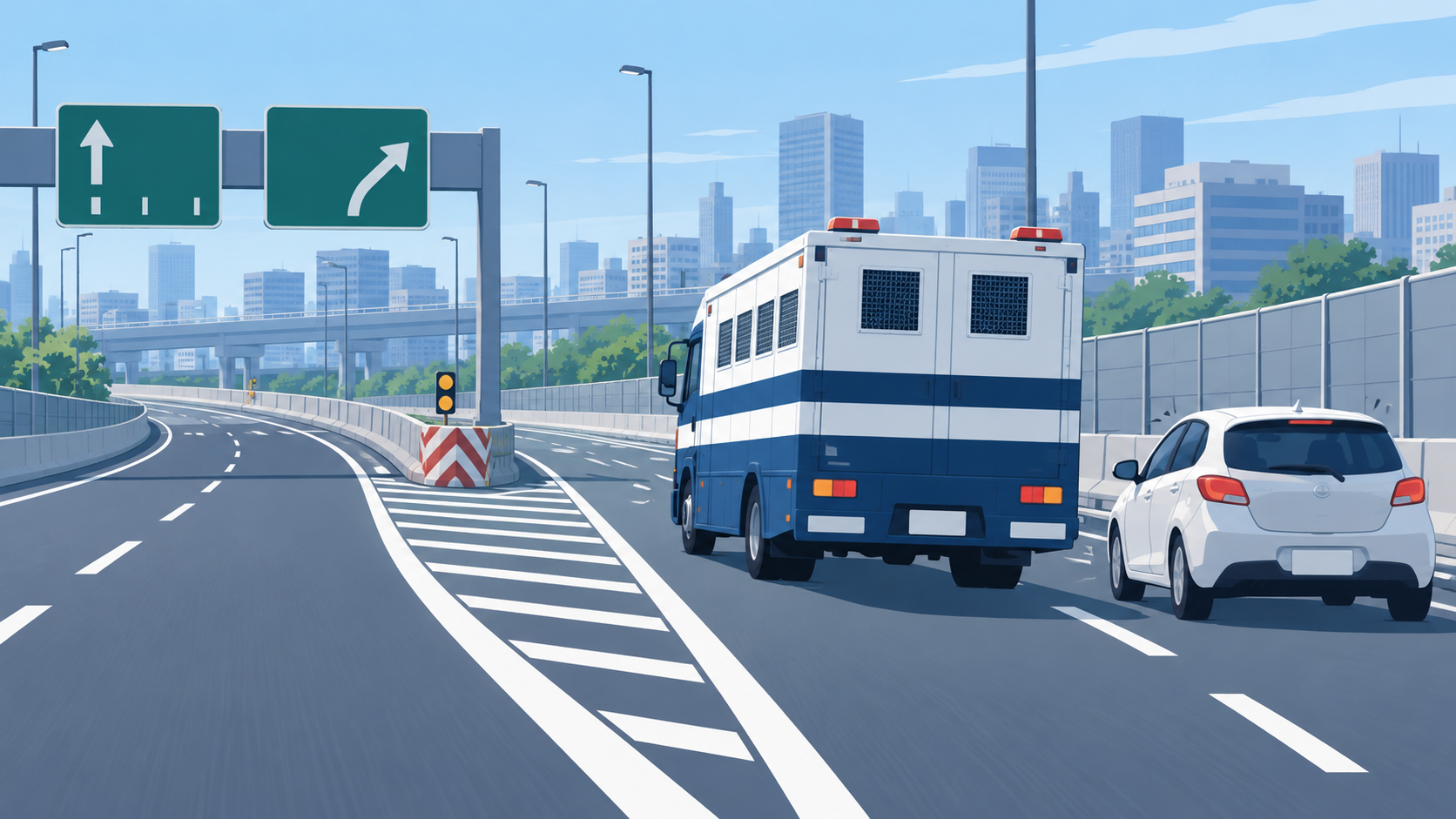 広島県警「幅寄せ」動画は何があった?県警車両の可能性高いと報道、調査中【10月17日】