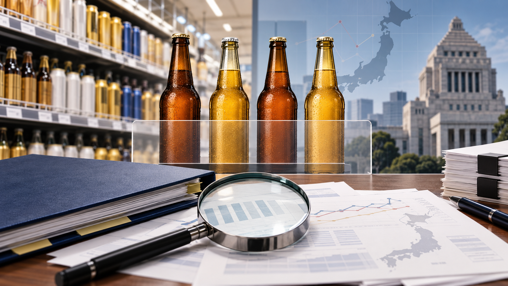 ビール大手4社にカルテル疑いで公取委が強制調査 価格調整・刑事告発の流れと家計への影響【2026年10月】