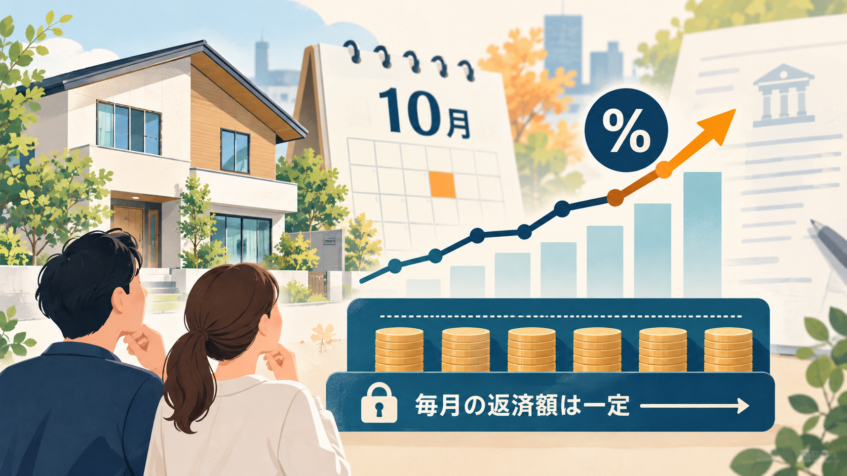 フラット35の10月金利は3.830%で過去最高 住宅ローン返済額と対象者への影響を整理【2026年】