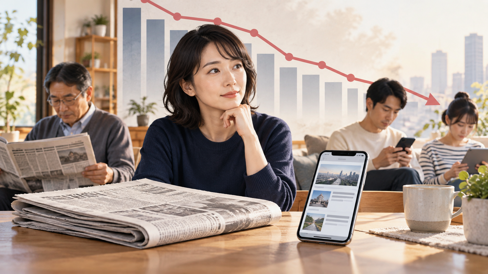 新聞購読率が初の5割割れ　49.8％になった調査の中身とニュース接触の変化【2026年10月】