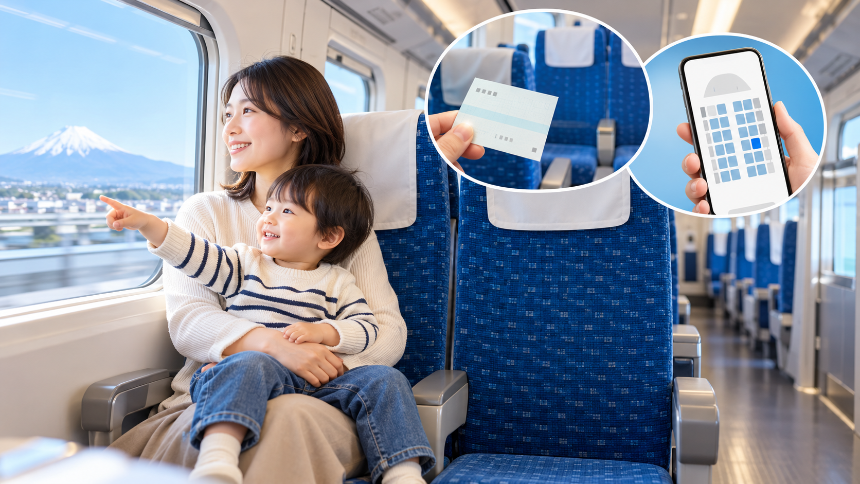 幼児の新幹線自由席利用は無料でも席を確保できる? JR東海の規則と「のぞみ」全席指定期間を確認【2026年10月】